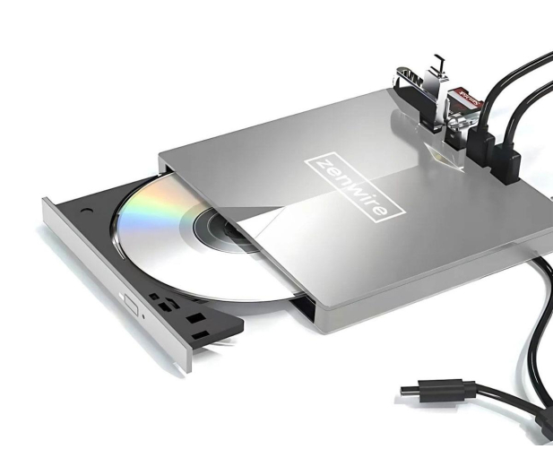 Zenwire Napęd Zewnętrzny CD DVD HUB USB-C 3.0 H61 - 1604627 - zdjęcie 6